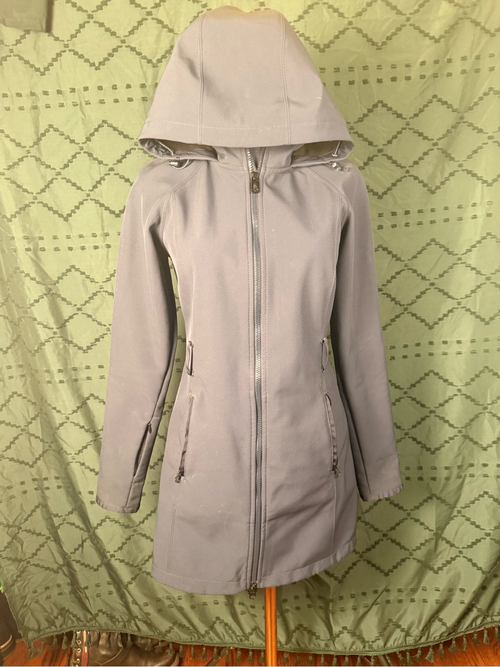 The North Face Women's Hooded Trench Coat - Light Taupe